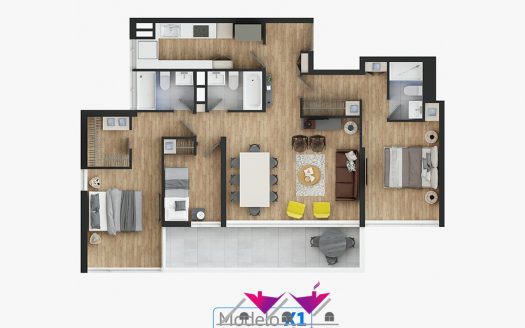 SE VENDE AMPLIO DEPARTAMENTO EN BRISA DEL SOL